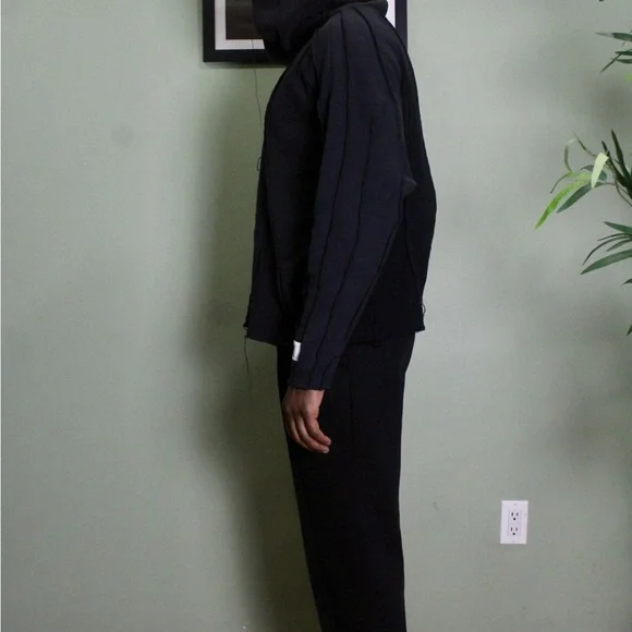 Custom Ribbed Hoodie - Picture 3 of 4